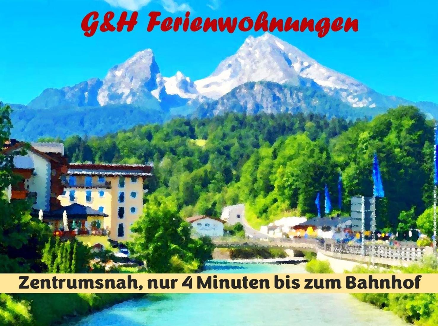 G & H Ferienwohnungen Appartement Almrausch Берхтесгаден Екстер'єр фото
